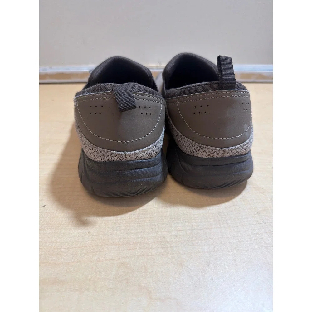 Crocs Walu Men's Slip On Loafers Brown Tan Mesh Casual Walking Shoes Size 12